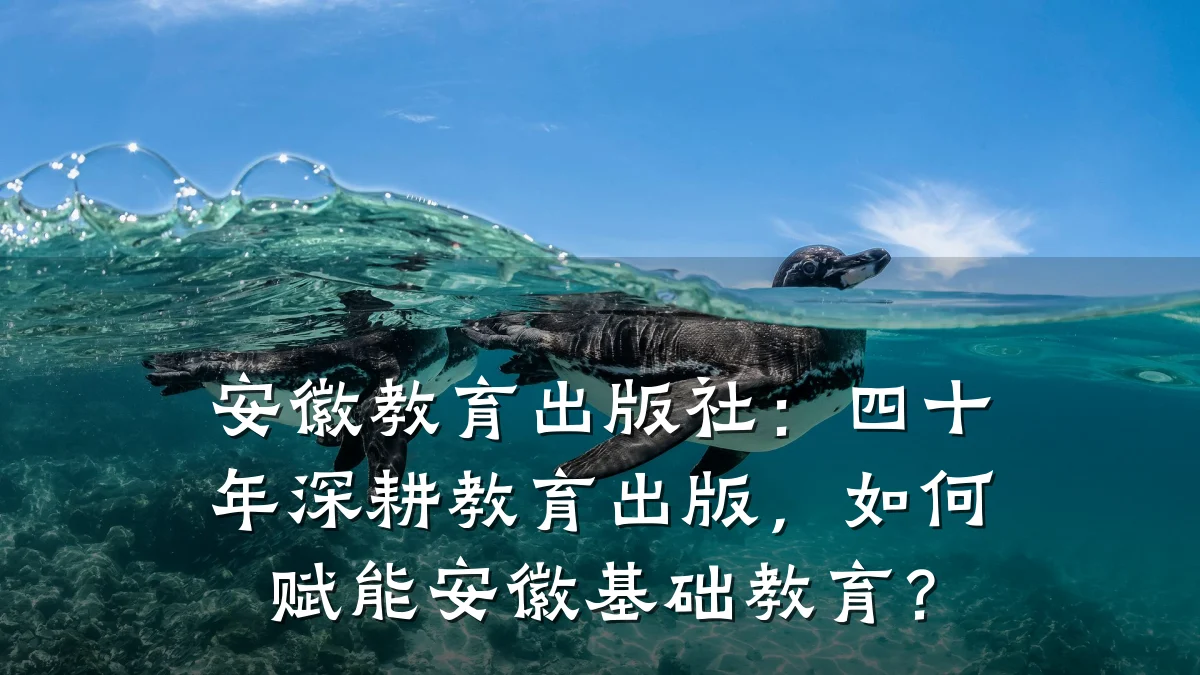 安徽教育出版社：四十年深耕教育出版，如何赋能安徽基础教育？