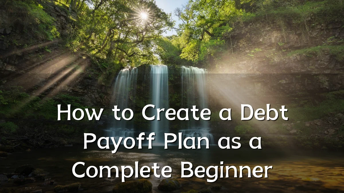 How to Create a Debt Payoff Plan as a Complete Beginner