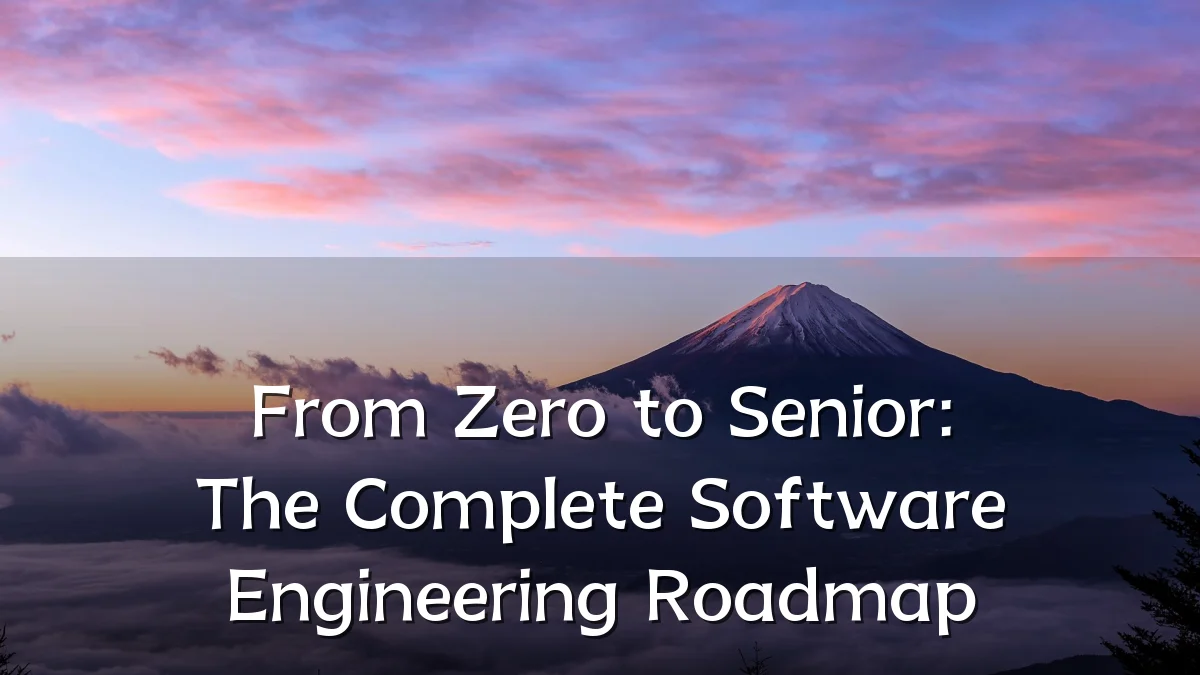 From Zero to Senior: The Complete Software Engineering Roadmap