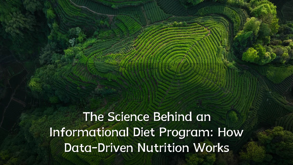 The Science Behind an Informational Diet Program: How Data-Driven Nutrition Works
