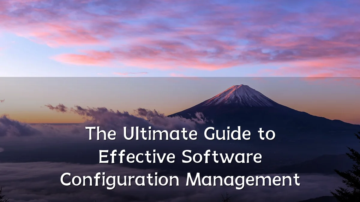 The Ultimate Guide to Effective Software Configuration Management