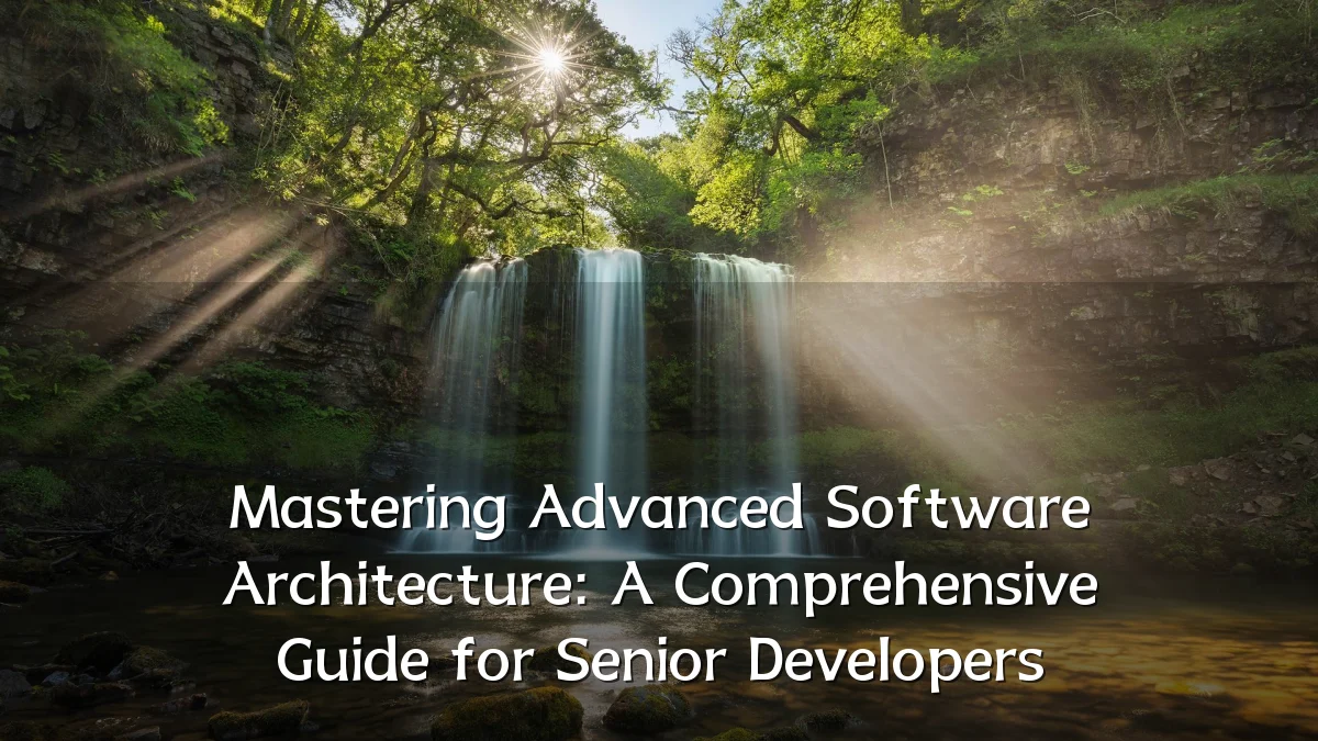 Mastering Advanced Software Architecture: A Comprehensive Guide for Senior Developers