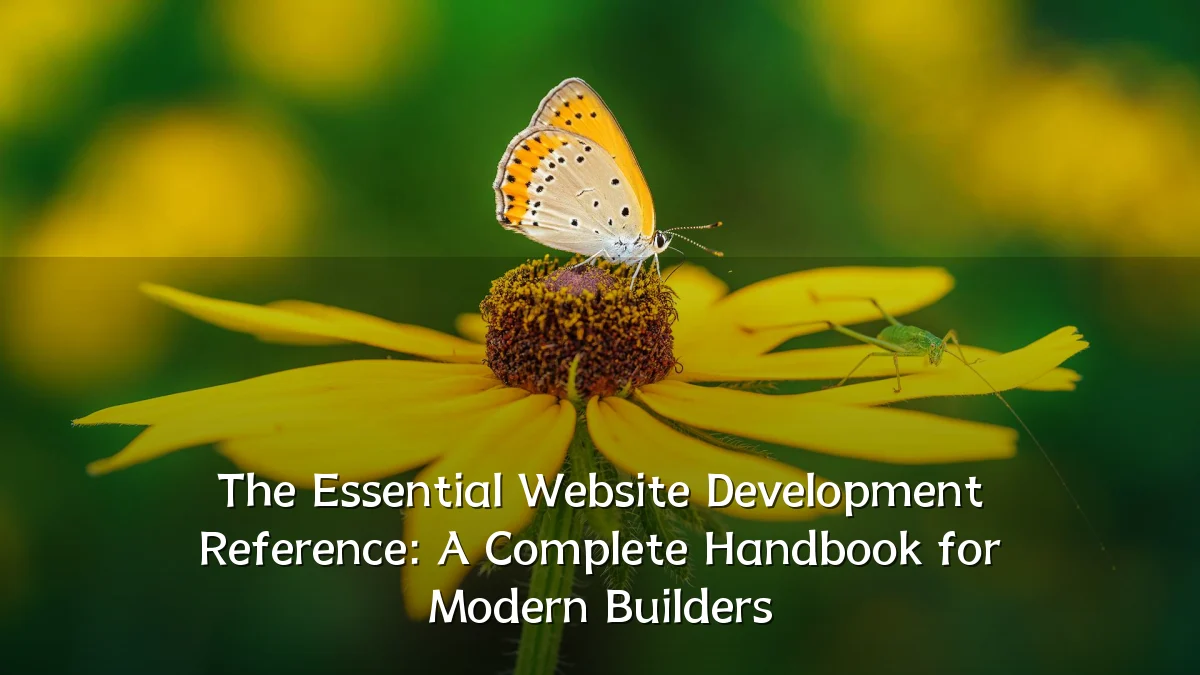 The Essential Website Development Reference: A Complete Handbook for Modern Builders